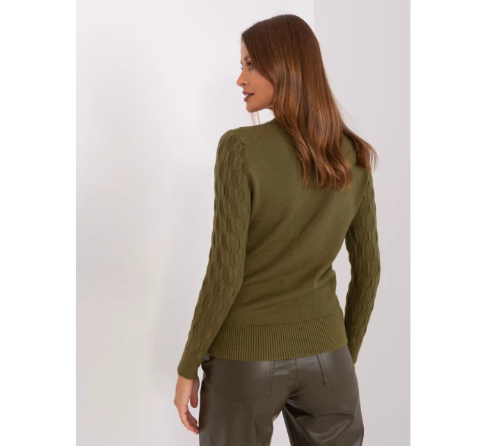 Sweter AT SW  khaki model 18987580 - FPrice