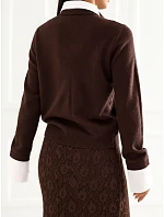 Sweter IR SW model 22550415 brązowy - FPrice Sweter IR SW model 22550415 brązowy - FPrice