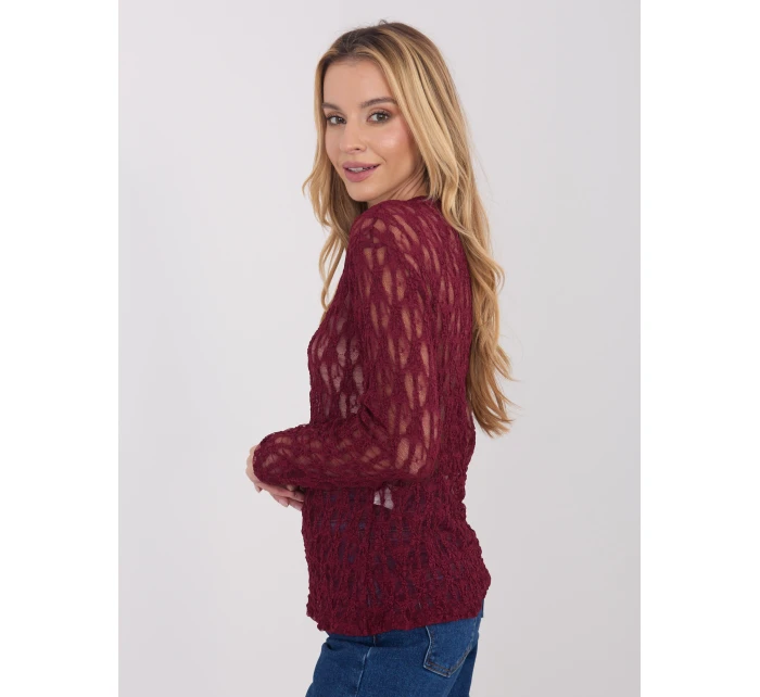 Bluzka IT BZ model 21834287 bordowy - FPrice