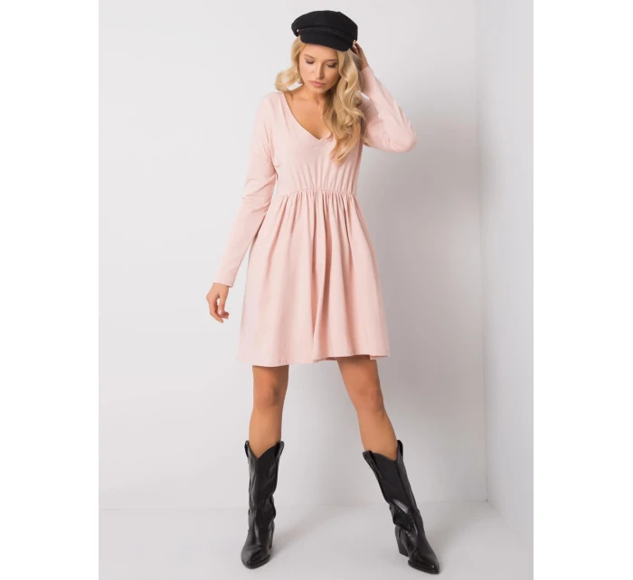 Šaty RV SK model 17362959 světle růžová - FPrice Šaty RV SK model 17362959 světle růžová - FPrice