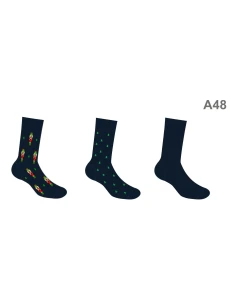 Pánske ponožky A48 (trojbalenie) - Cornette