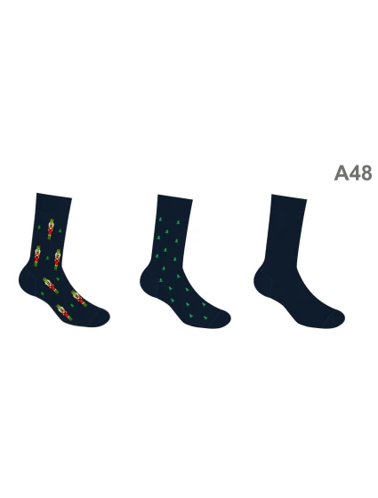 Pánske ponožky A48 (trojbalenie) - Cornette