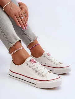 Dámské nízké tenisky Big Star Bílé