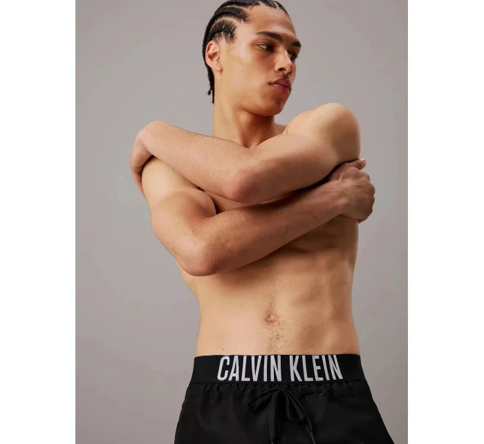 Pánské plavky model 20182831 BEH černé - Calvin Klein