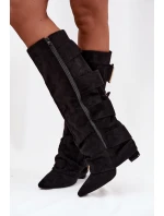 Topánky na podpätku model 217203 Krok vo veľkom štýle