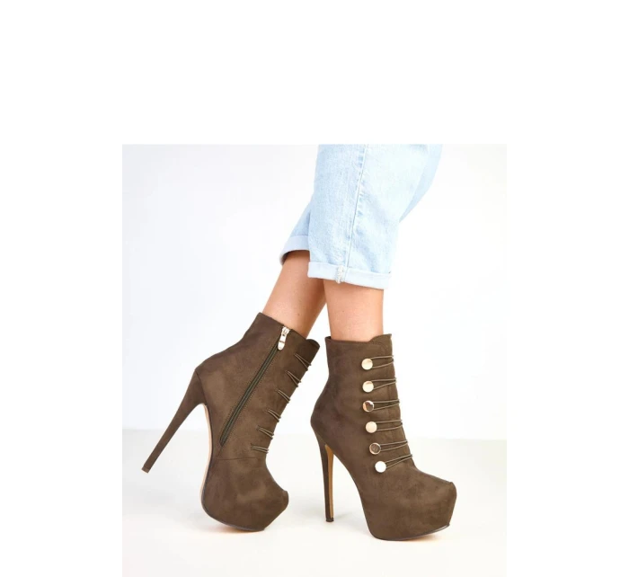 Topánky na podpätku model 217916 Solea