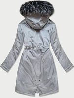 PARKA DAMSKA ZIMOWA Z SZARA model 21241693 - LJR PARKA DAMSKA ZIMOWA Z SZARA model 21241693 - LJR