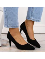 W černé podpatky model 19145986 - SERGIO LEONE