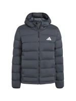 Pánská péřová bunda Stretch Hooded Jacket Black pánské oblečení model 21948282 - ADIDAS Pánská péřová bunda Stretch Hooded Jacket Black pánské oblečení model 21948282 - ADIDAS