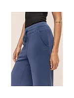 Dámske nohavice CASALL Peachy Straight Leg Jogger, farba tmavomodrá