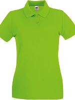 Fruit of the Loom Lady-Fit Premium Polo Dámske piké polo 16.3030 limetková