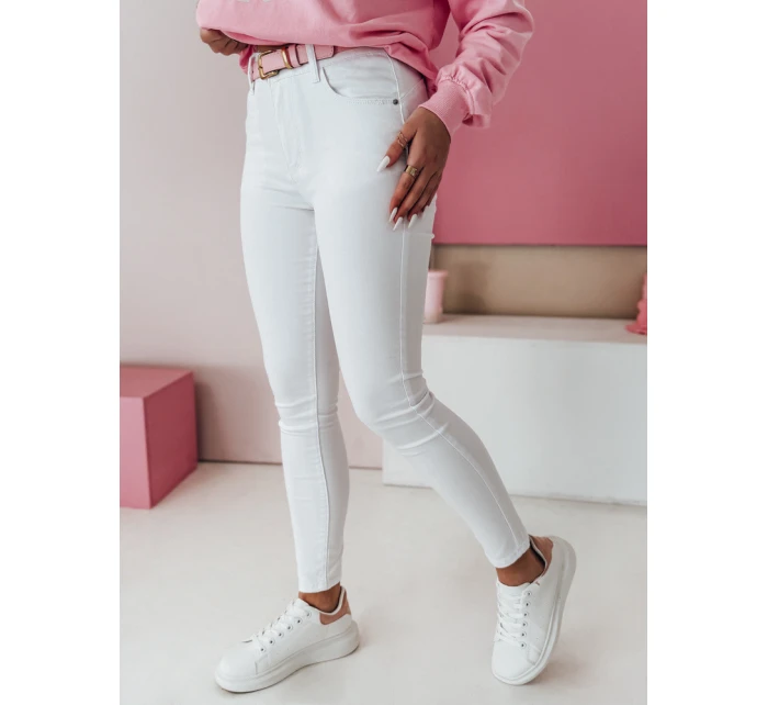 Dámské džínové kalhoty white Dstreet model 21985650 - FashionStreet