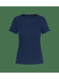 model 22288590 Rib Top SSL Blue  Blue - Triumph
