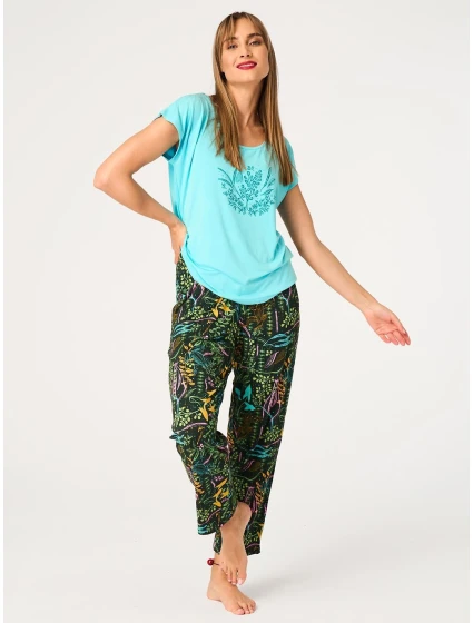 Kľúč LNS 582 A26 cr/r S-XL dámske pyžamo