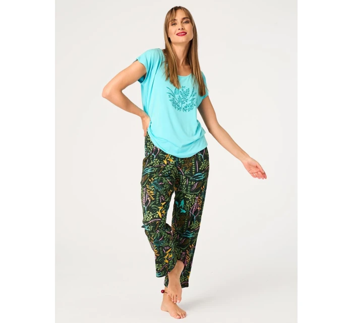 Kľúč LNS 582 A26 cr/r S-XL dámske pyžamo