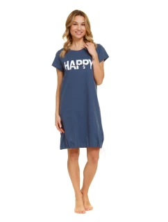 Dámske tehotenské tričko 9504 tmavomodré - Doctornap