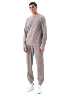 Pánské pyžamo model 20905566 Desert grey - Henderson