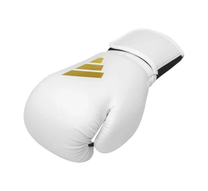Bielo-zlaté boxerské rukavice Adidas SPEED 50