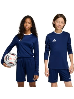 Adidas Entrada 26 detské tričko s dlhým rukávom tmavomodré KF5877