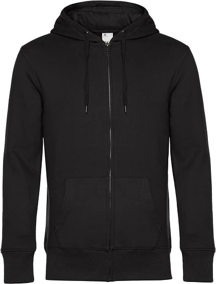 B&C KING Zipped Hood_° Pánska mikina s kapucňou 01.U03K black pure B&C KING Zipped Hood_° Pánska mikina s kapucňou 01.U03K black pure