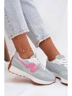 Dámské sportovní boty na platformě modré Janelora Dámské sportovní boty na platformě modré Janelora