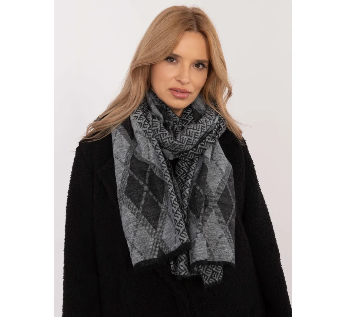 Chustka AT CH model 20692105 szaro czarny - FPrice Chustka AT CH model 20692105 szaro czarny - FPrice