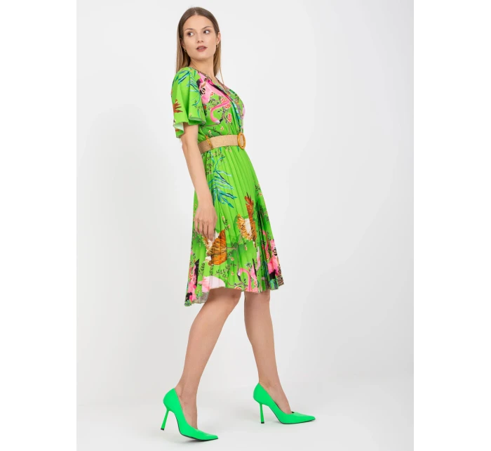 Šaty DHJ SK model 17445358 světle zelená - FPrice Šaty DHJ SK model 17445358 světle zelená - FPrice