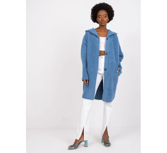 Dámsky kabát MBM PL 1518.95P tmavo modrý