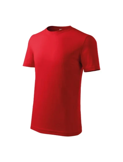 Klasické nové tričko pre deti červené