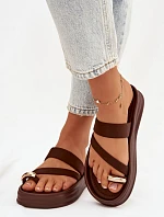 Dámske papuče Farielle LS-170 hnedé - Bestelle