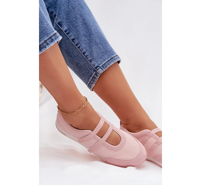 Športové dámske baleríny ružové - Farvessa