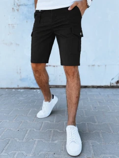 Pánské šortky černé model 21977564 - Dstreet