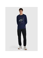 Pánské tričko s potiskem a dlouhým rukávem model 22117317 pánské - 4F