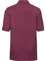 Dětské piqué polo 10. burgundy model 22473564 - Russell Athletic