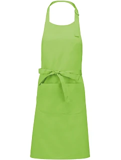 K 885 Zástěra s laclem model 22511042 lime - Kariban