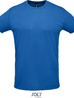 SOL'S Sprint Unisex športové tričko z piké 25.2995 kráľovská modrá