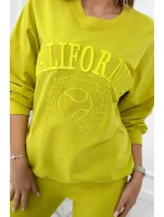 model 18753683 bavlněná souprava pistácie - K-Fashion