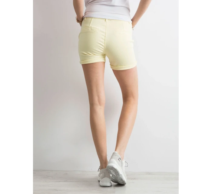 Šortky JMP SN 759 4.13P jasne žltá