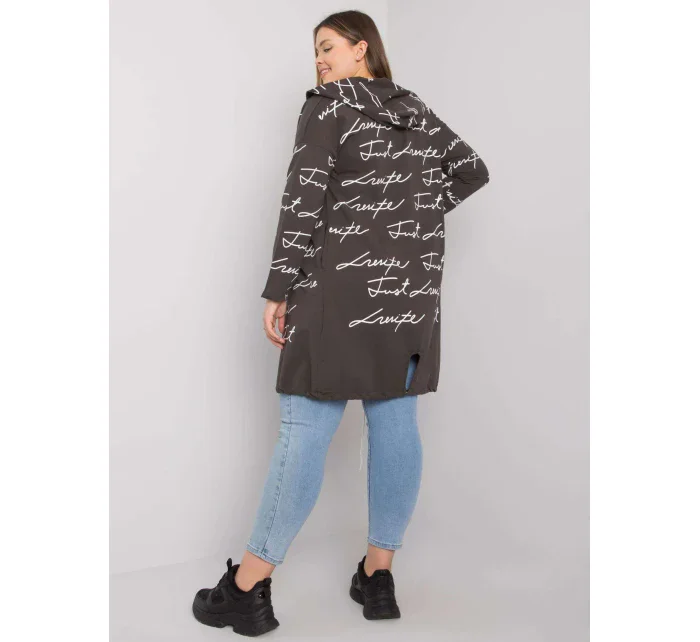 Dámska mikina RV NA 6892.11P tmavá khaki