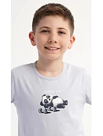Dětské pyžamo šortky Malá model 22405415 - Vienetta Kids Dětské pyžamo šortky Malá model 22405415 - Vienetta Kids
