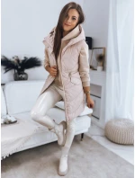Dámska prešívaná vesta GAMIS béžová FashionStreet TY3293