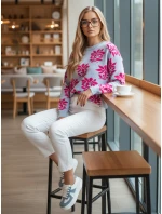 SWEET dámský svetr modrý Dstreet model 21972199 - FashionStreet