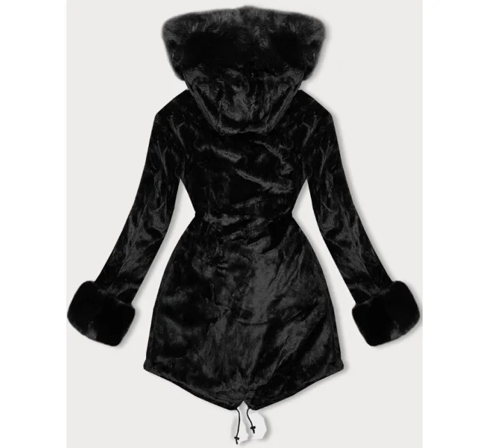 Černá oboustranná zimní bunda  model 21247139 - J.STYLE