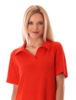 Dámske šaty Bari s golierom z čerešňových paradajok - Vestis