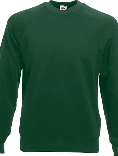Classic Raglan Sweat mikina bottle green model 22537329 - Fruit of the Loom