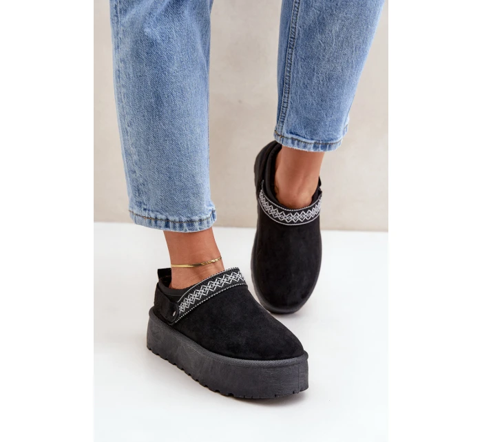 Sněhule S Dekorativním Černé model 21681011 - Boto Sněhule S Dekorativním Černé model 21681011 - Boto