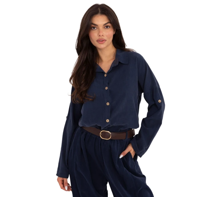 Koszula IT KS model 21749942 ciemny niebieski - FPrice