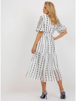 LK SK šaty 508963 1.38 biela a čierna