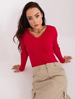 PM SW PM1088 Sveter.25 červená