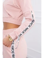 Sada s ozdobnými stuhami tmavo púdrovo ružová Sada s ozdobnými stuhami tmavo púdrovo ružová